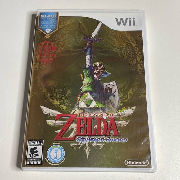 Nintendo Other - The Legend of Zelda: Skyward Sword for Wii Complete in Box. CIB. Tested Works.
